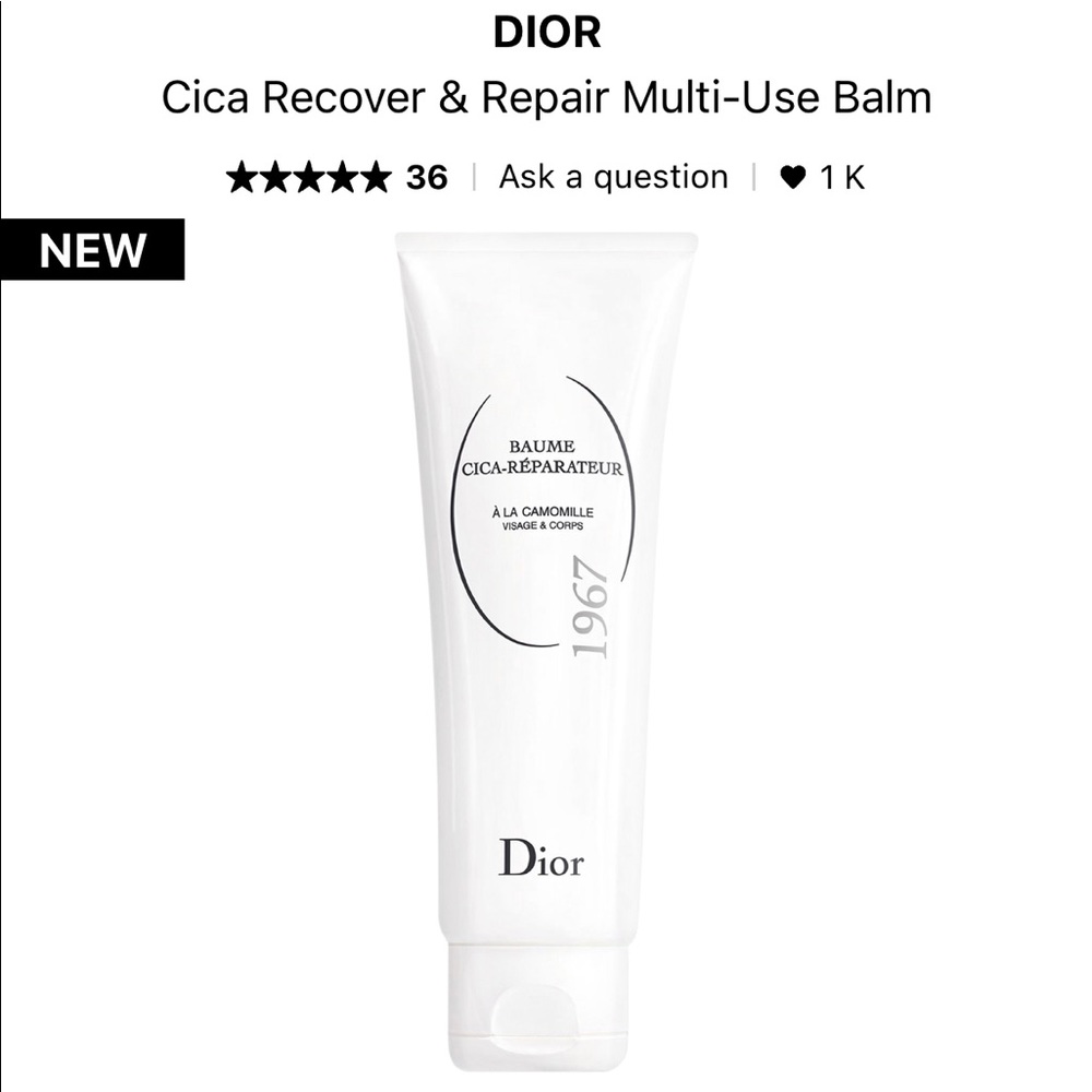 Dior Cica balm NEW limited edition